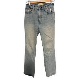 Abercrombie & Fitch The 70's Vintage Flare Ultra High Rise Jeans 25